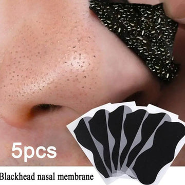 5-Piece Blackhead Remover Nasal Patch Set - Deep Cleaning Nose Strips